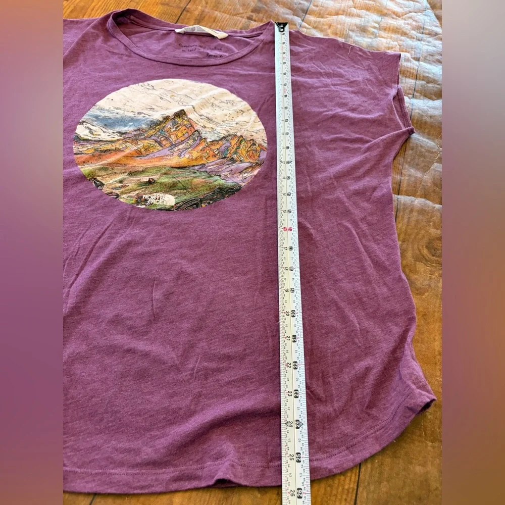 The North Face Purple Mountain Graphic Tee - Picture 7 of 7